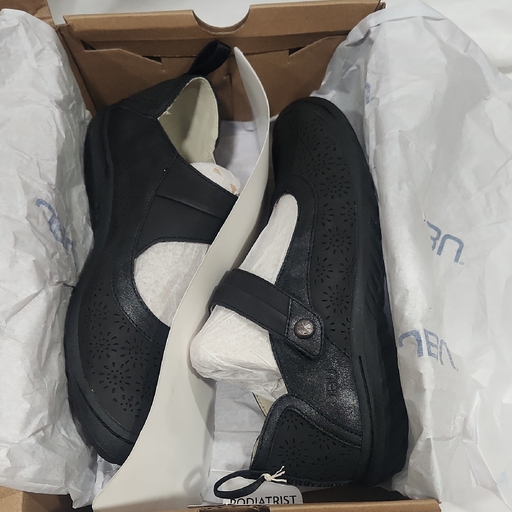 New JBU Rhonda Black Mary Jane Shoes - Picture 8 of 10